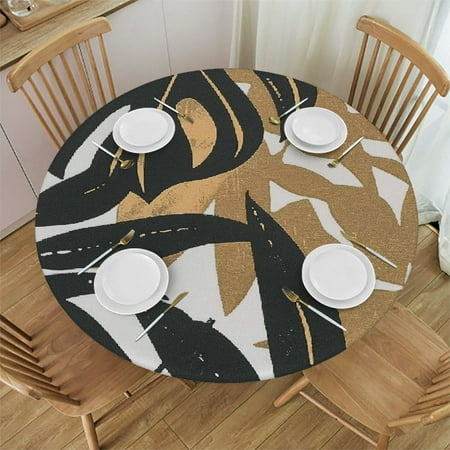 Leisuo Brown Leaves Round Table Cover Waterproof Resistant Fabric 100% Polyester Fiber 38 -42
Leisuo Brown Leaves Round Table Cover Waterproof Resistant Fabric 100% Polyester Fiber 38 -42