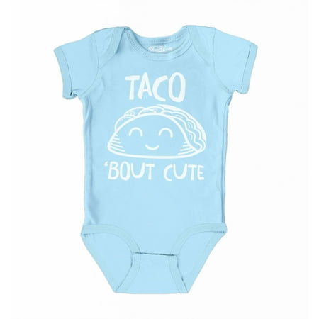 Shop4Ever Taco Bout Cute Baby s Bodysuit Infant Cotton Romper 12 Months Light Blue
Shop4Ever Taco Bout Cute Baby s Bodysuit Infant Cotton Romper 12 Months Light Blue