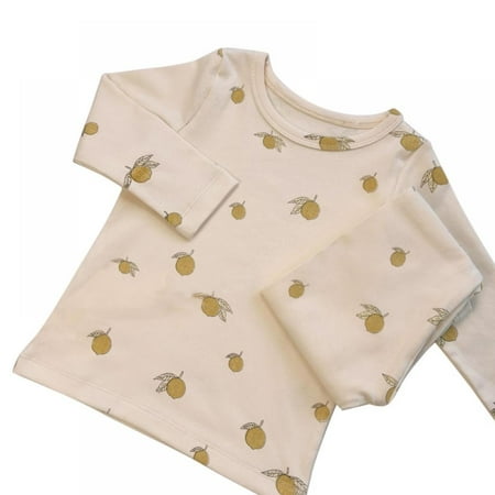 BULLPIANO 0-5T Baby Baby Girls Pajamas Tee and Pant 2-Piece Pj Set 100% Organic Cotton - Baby Pajama Sets
BULLPIANO 0-5T Baby Baby Girls Pajamas Tee and Pant 2-Piece Pj Set 100% Organic Cotton - Baby Pajama Sets