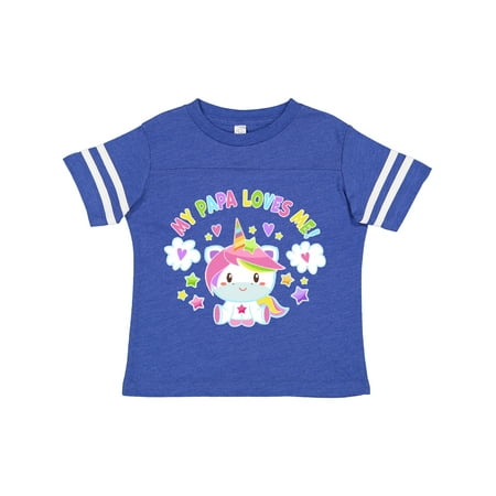 Inktastic My Papa Loves Me with Cute Rainbow Unicorn Gift Toddler Boy or Toddler Girl T-Shirt
Inktastic My Papa Loves Me with Cute Rainbow Unicorn Gift Toddler Boy or Toddler Girl T-Shirt