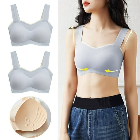 WOXINDA Young Ladies 2PCS Seamless Rimless Tank Style Bra Beauty Back Wrap Removable Chest Pad Daily Sport Underwear Bra s Strapless Bra Women
WOXINDA Young Ladies 2PCS Seamless Rimless Tank Style Bra Beauty Back Wrap Removable Chest Pad Daily Sport Underwear Bra s Strapless Bra Women