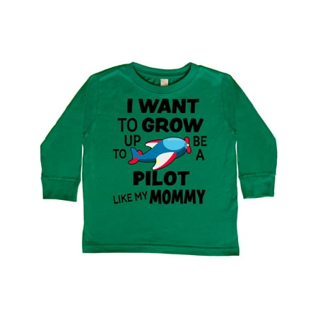 Inktastic I Want To Grow up To Be a Pilot Like My Mommy Gift Toddler Boy or Toddler Girl Long Sleeve T-Shirt
Inktastic I Want To Grow up To Be a Pilot Like My Mommy Gift Toddler Boy or Toddler Girl Long Sleeve T-Shirt