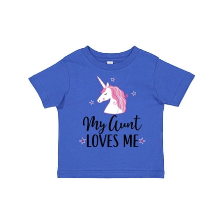 Inktastic My Aunt Loves Me Unicorn Gift Toddler Toddler Girl T-Shirt 
Inktastic My Aunt Loves Me Unicorn Gift Toddler Toddler Girl T-Shirt