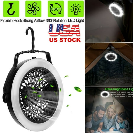 Camping Fan with LED Lantern Rechargeable Portable Tent Fan Power Bank 180°Head Rotation USB Fan for Picnic Barbecue Fishing
Camping Fan with LED Lantern Rechargeable Portable Tent Fan Power Bank 180°Head Rotation USB Fan for Picnic Barbecue Fishing