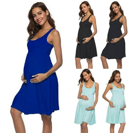 Tejiojio Maternity/Labor/Nursing Clothing Clearance Pregnant Women Clothes High Waist Sleeveless Solid Color Maternity Casual Dress
Tejiojio Maternity/Labor/Nursing Clothing Clearance Pregnant Women Clothes High Waist Sleeveless Solid Color Maternity Casual Dress
