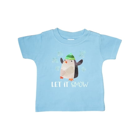 Inktastic Let It Snow Cute Penguin in Green Hat with Snowflakes Gift Baby Boy or Baby Girl T-Shirt
Inktastic Let It Snow Cute Penguin in Green Hat with Snowflakes Gift Baby Boy or Baby Girl T-Shirt