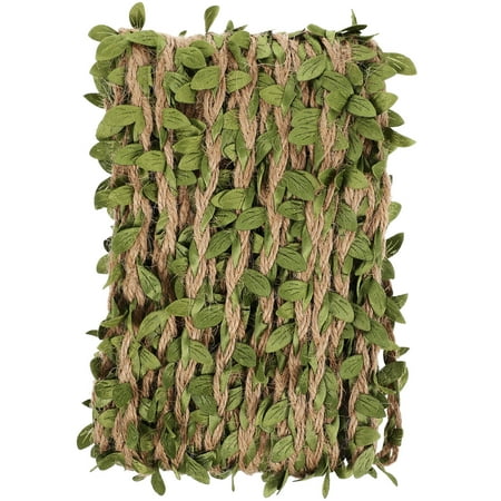 1 Roll of Packaging Burlap Rope Decorative Rope Gift Wrapping Leaves Imitated Vine for Decoration
1 Roll of Packaging Burlap Rope Decorative Rope Gift Wrapping Leaves Imitated Vine for Decoration