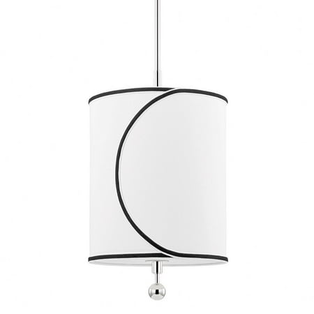 -1 Light Small Pendant in Transitional Style-11.5 inches Wide By 18.75 inches High-Polished Nickel Finish Bailey Street Home 735-Bel-4366115
-1 Light Small Pendant in Transitional Style-11.5 inches Wide By 18.75 inches High-Polished Nickel Finish Bailey Street Home 735-Bel-4366115
