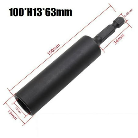 100mm Deepen 63mm Socket Wrenches Adapter Hexagon Nut Driver Bit H7-H19 
100mm Deepen 63mm Socket Wrenches Adapter Hexagon Nut Driver Bit H7-H19