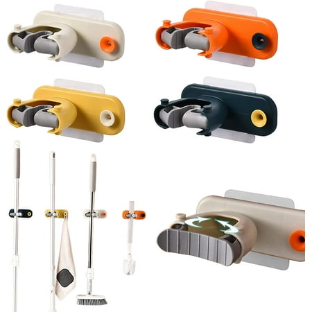 Bathroom Tool Storage Rack Broom Holder Sturdy Broom Holder Wall Mount Broom Gripper Holds Self Adhesive No Drilling Super Anti-Slip Dustpan Hanger for Home Kitchen Garden Bathroom (4pcs)
Bathroom Tool Storage Rack Broom Holder Sturdy Broom Holder Wall Mount Broom Gripper Holds Self Adhesive No Drilling Super Anti-Slip Dustpan Hanger for Home Kitchen Garden Bathroom (4pcs)