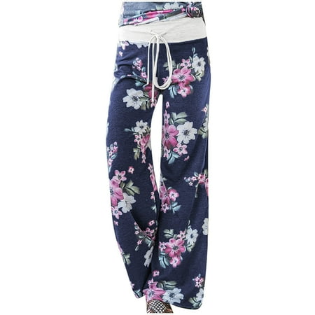Ichuanyi Womens Pants Clearance Women s Comfy Casual Pajama Floral Print Drawstring Lounge Wide Leg Pants
Ichuanyi Womens Pants Clearance Women s Comfy Casual Pajama Floral Print Drawstring Lounge Wide Leg Pants