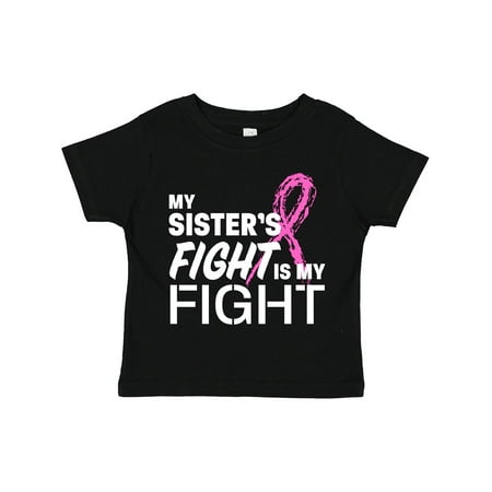 Inktastic My Sisters Fight is My Fight- Breast Cancer Awareness Gift Toddler Boy or Toddler Girl T-Shirt
Inktastic My Sisters Fight is My Fight- Breast Cancer Awareness Gift Toddler Boy or Toddler Girl T-Shirt