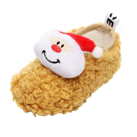 Binmer Christmas Toddler Kids Baby Girls Boy Plush First Walk Slip-On Keep Warm Shoes
Binmer Christmas Toddler Kids Baby Girls Boy Plush First Walk Slip-On Keep Warm Shoes