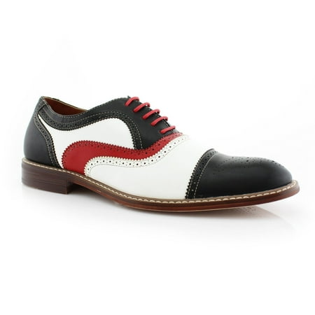 Seth Mens Two Tone Leather Lace Up Formal Dress Shoes Casual Oxford by Ferro Aldo
Seth Mens Two Tone Leather Lace Up Formal Dress Shoes Casual Oxford by Ferro Aldo