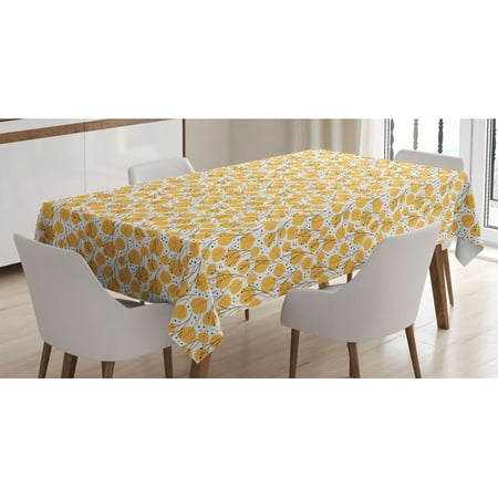 Leaves Tablecloth Repeating Seasonal Autumn Motifs with Polka Dots Rectangle Satin Table Cover Accent for Dining Room and Kitchen 60 X 90 White Pale Orange by Ambesonne
Leaves Tablecloth Repeating Seasonal Autumn Motifs with Polka Dots Rectangle Satin Table Cover Accent for Dining Room and Kitchen 60 X 90 White Pale Orange by Ambesonne