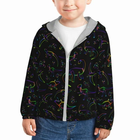 Sun Hoodie for Kids Dinosaur colors Long Sleeve Swim Fishing Shirts Sun Protection Zip Up Jacket Clothing Athletic Hoodie
Sun Hoodie for Kids Dinosaur colors Long Sleeve Swim Fishing Shirts Sun Protection Zip Up Jacket Clothing Athletic Hoodie