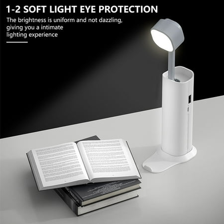 Gpoty Rechargeable LED Table Flashlight Dimmable Eye Protection Table Lamp with 1200mAh Battery Power Bank Handheld Desk Night Lamp with 205° Adjustable Light Head for Home Kids Room Bedroom Office
Gpoty Rechargeable LED Table Flashlight Dimmable Eye Protection Table Lamp with 1200mAh Battery Power Bank Handheld Desk Night Lamp with 205° Adjustable Light Head for Home Kids Room Bedroom Office