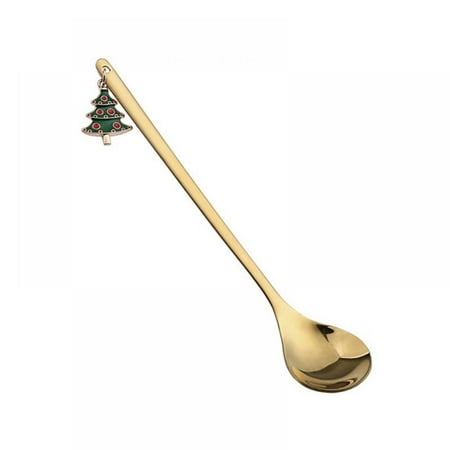 Christmas Spoon Stainless Steel Spoon with Christmas Pendant Dessert Spoon Long Handle Spoon Coffee Spoon Stirring Spoon Rice Spoon
Christmas Spoon Stainless Steel Spoon with Christmas Pendant Dessert Spoon Long Handle Spoon Coffee Spoon Stirring Spoon Rice Spoon