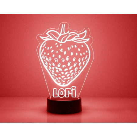 Strawberry Light Up Personalized Gift 16 Color LED Night Light Lamp FREE Engraving Remote Control Kitchen Light Chef s Gift
Strawberry Light Up Personalized Gift 16 Color LED Night Light Lamp FREE Engraving Remote Control Kitchen Light Chef s Gift