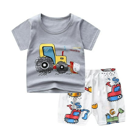 DTBPRQ Little Boys Girls Shorts Sets Toddler Boys 100% Cotton Baby Outfits Summer Short Sleeve T-Shirts and Shorts Clothing Sets 2PCS
DTBPRQ Little Boys Girls Shorts Sets Toddler Boys 100% Cotton Baby Outfits Summer Short Sleeve T-Shirts and Shorts Clothing Sets 2PCS