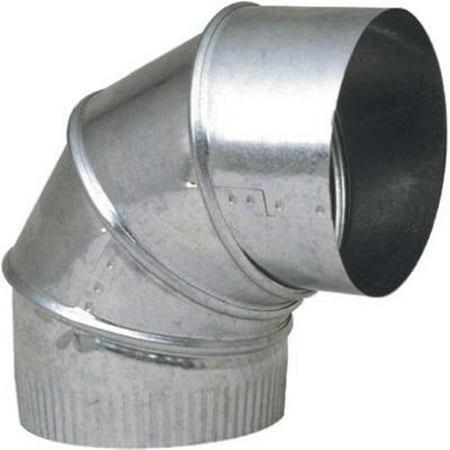 GV0295-C 6 in. 28 Gauge Adjustable Furnace Elbow