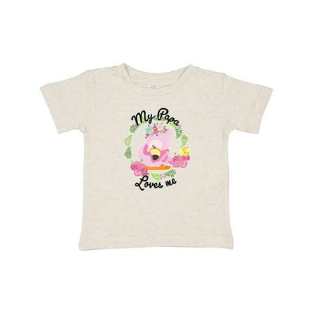 Inktastic Baby Flamingo My Papa Loves Me in Flower Wreath Gift Baby Boy or Baby Girl T-Shirt
Inktastic Baby Flamingo My Papa Loves Me in Flower Wreath Gift Baby Boy or Baby Girl T-Shirt