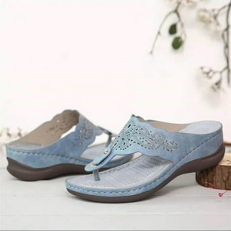 Medcursor Womens Laides Vintage Wedge Flip Flopd Slippers Hollow Out Slip Up Shoes
Medcursor Womens Laides Vintage Wedge Flip Flopd Slippers Hollow Out Slip Up Shoes