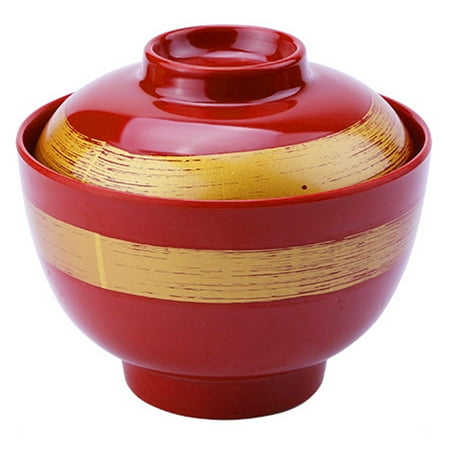 1 Set of Traditional Japanese Style Soup Bowl Household Soup Bowl with Lid for Noodle Ramen Rice
1 Set of Traditional Japanese Style Soup Bowl Household Soup Bowl with Lid for Noodle Ramen Rice