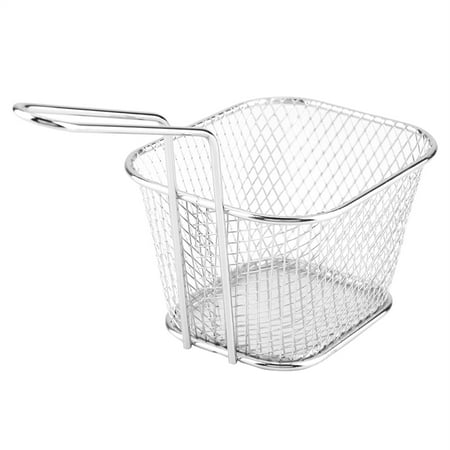 Khall Fries Baskets Mini Stainless Steel Chips Deep Fry Baskets Food Presentation Strainer Potato Cooking Tool
Khall Fries Baskets Mini Stainless Steel Chips Deep Fry Baskets Food Presentation Strainer Potato Cooking Tool