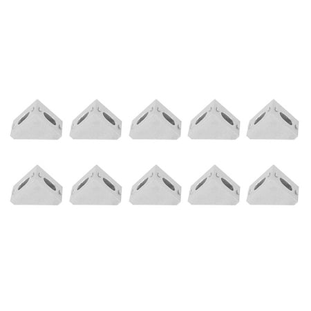 10 Pcs 2020 Aluminum Corner Bracket L Shape Right Angle Joint Bracket Fastener Home Hardware for 20mm Aluminum Extrusion (20mmx 20mm x 17mm)
10 Pcs 2020 Aluminum Corner Bracket L Shape Right Angle Joint Bracket Fastener Home Hardware for 20mm Aluminum Extrusion (20mmx 20mm x 17mm)
