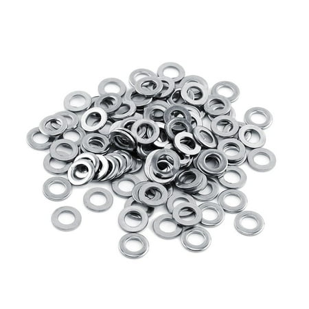 100pcs 304 Stainless Steel Metric flat Washers Screw Repair Kit Tool M3/M4/M5/M6/M8/M10 (M6)
100pcs 304 Stainless Steel Metric flat Washers Screw Repair Kit Tool M3/M4/M5/M6/M8/M10 (M6)