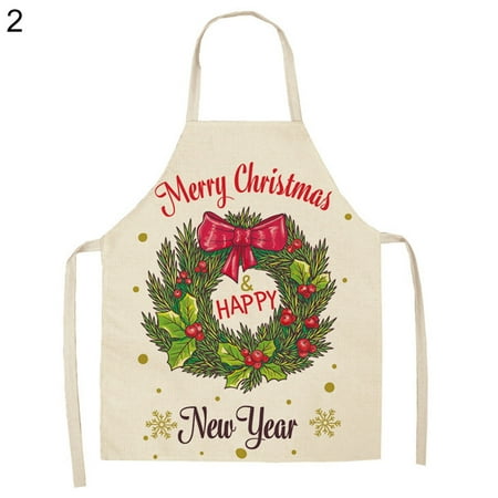Visland Chistmas Apron Holiday Kitchen Apron Christmas Santa Claus/Elk/Snowman Style Decoration Apron for Christmas Dinner Party Cooking Baking Crafting House Cleaning Kitchen
Visland Chistmas Apron Holiday Kitchen Apron Christmas Santa Claus/Elk/Snowman Style Decoration Apron for Christmas Dinner Party Cooking Baking Crafting House Cleaning Kitchen