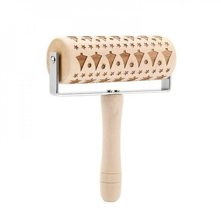 Elaydool Christmas Printing Rolling Pin Wooden Carvings Embossing Elk Snowflake Christmas Tree Snowman Rolling Pin Cookies Crafts
Elaydool Christmas Printing Rolling Pin Wooden Carvings Embossing Elk Snowflake Christmas Tree Snowman Rolling Pin Cookies Crafts