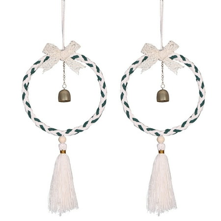 ZPAQI Handmade Dream Catcher Round Wind Chime Design with Bell and Tassel Pendant Woven Wall Hanging Decor Handmade Traditional Design for Wall Hanging Home Decoration
ZPAQI Handmade Dream Catcher Round Wind Chime Design with Bell and Tassel Pendant Woven Wall Hanging Decor Handmade Traditional Design for Wall Hanging Home Decoration