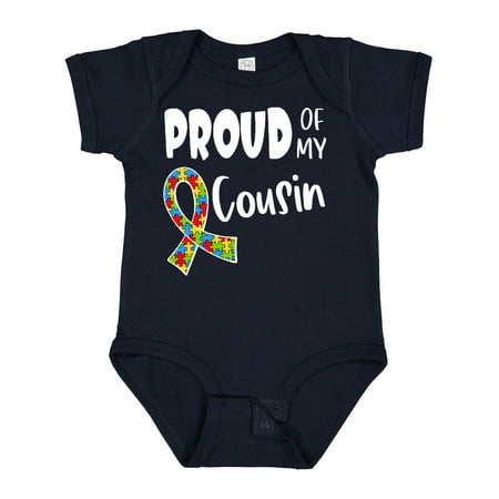 Inktastic Proud of My Cousin Autism Awareness Puzzle Piece Ribbon Gift Baby Boy or Baby Girl Bodysuit
Inktastic Proud of My Cousin Autism Awareness Puzzle Piece Ribbon Gift Baby Boy or Baby Girl Bodysuit