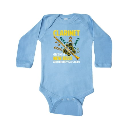 Inktastic Clarinet Funny Reed Joke Clarinetist Gift Gift Baby Boy or Baby Girl Long Sleeve Bodysuit
Inktastic Clarinet Funny Reed Joke Clarinetist Gift Gift Baby Boy or Baby Girl Long Sleeve Bodysuit