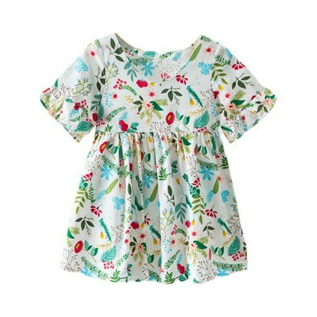 BSDHBS for Girls Children Kids Toddler Baby Girls Long Ruffled Sleeve Floral Princess Dress Outfits Clothes
BSDHBS for Girls Children Kids Toddler Baby Girls Long Ruffled Sleeve Floral Princess Dress Outfits Clothes