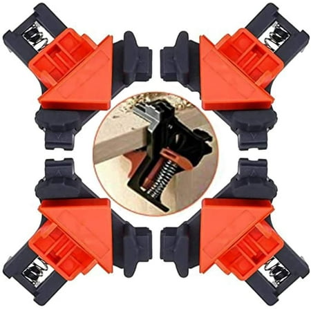 4 Pcs Corner Clamps for Woodworking 90 Degree Right Angle Wood Clamp Corner Clip Fixer Ruler Square Clamp for DIY Hand Tools Making Cabinets Furniture Repair Connection Welding Drilling
4 Pcs Corner Clamps for Woodworking 90 Degree Right Angle Wood Clamp Corner Clip Fixer Ruler Square Clamp for DIY Hand Tools Making Cabinets Furniture Repair Connection Welding Drilling