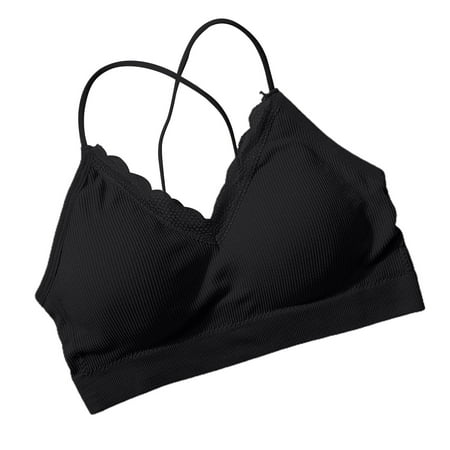 YWDJ Sleep Bras for Women Sexy Seamless Lace Thread Beautiful Back Tube Top Cross Strap Base Underwear Black Free Size
YWDJ Sleep Bras for Women Sexy Seamless Lace Thread Beautiful Back Tube Top Cross Strap Base Underwear Black Free Size