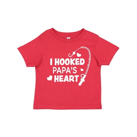 Inktastic I Hooked Papa s Heart with Fishing Rod Gift Toddler Boy or Toddler Girl T-Shirt
Inktastic I Hooked Papa s Heart with Fishing Rod Gift Toddler Boy or Toddler Girl T-Shirt