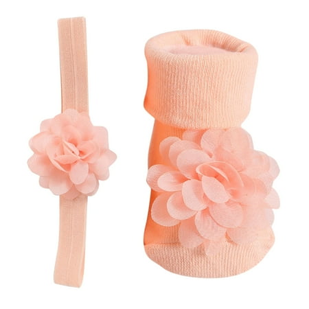 NIUREDLTD Baby Socks Fashion Soft Non Slip Toddler Socks Lace Big Flower Toddler Socks With Flower Headwear Size S
NIUREDLTD Baby Socks Fashion Soft Non Slip Toddler Socks Lace Big Flower Toddler Socks With Flower Headwear Size S