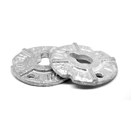 1/2 Round Malleable Washer Malleable Iron Hot Dip Galvanized Pk 98