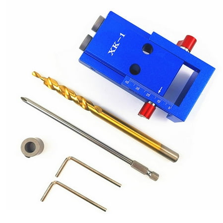 MABOTO 105402 Katsu Pocket Hole Drilling Jig Kit With Step Bit Woodworking Joinery Tool
MABOTO 105402 Katsu Pocket Hole Drilling Jig Kit With Step Bit Woodworking Joinery Tool