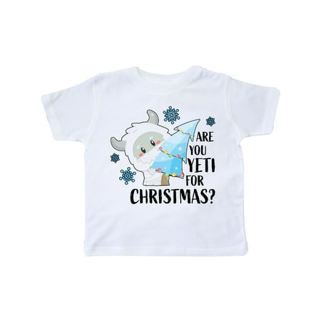 Inktastic Are You Yeti For Christmas with Yeti Holding Christmas Tree Gift Toddler Boy or Toddler Girl T-Shirt
Inktastic Are You Yeti For Christmas with Yeti Holding Christmas Tree Gift Toddler Boy or Toddler Girl T-Shirt
