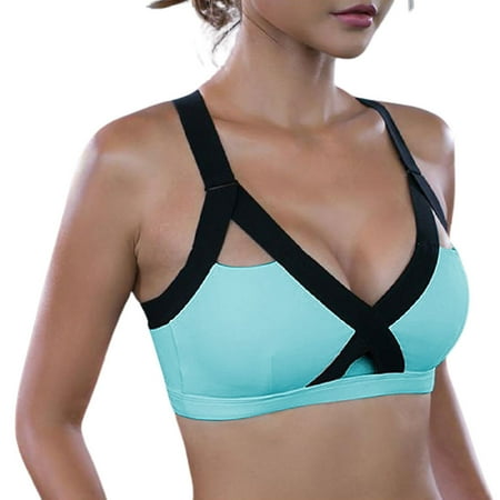 Yskkt Women s Support Cross Back Sports Bra Hollow Out Strappy Padded Wireless Yoga Bra
Yskkt Women s Support Cross Back Sports Bra Hollow Out Strappy Padded Wireless Yoga Bra