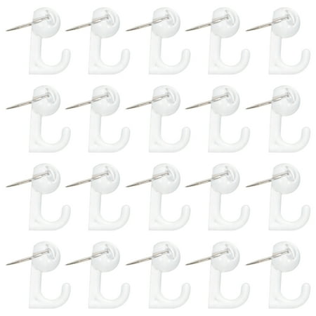 50Pcs Multi-purpose Pushpin Hook Map Marking Nails Photo Fixing Pushpins