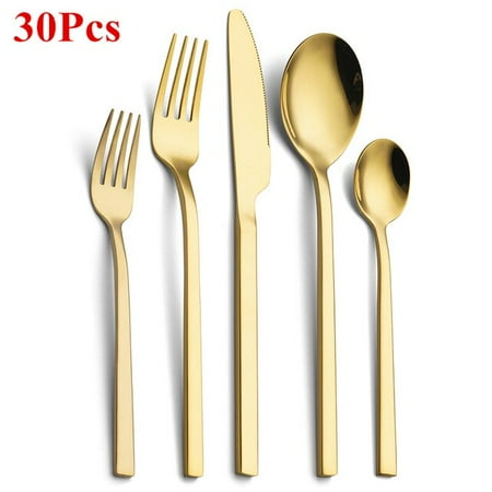 UMMH Hommi Golden Cutlery Set 18/10 stainless steel Silverware Gold Dinnerware Set Service For 6 Drop Shipping
UMMH Hommi Golden Cutlery Set 18/10 stainless steel Silverware Gold Dinnerware Set Service For 6 Drop Shipping