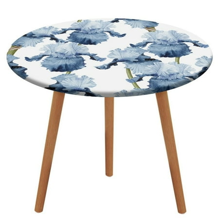 Bybiment Round Fitted Tablecloth with Elastic Edge Floral Pattern Iris Watercolor Decorative Tablecloth Table Cover 39 Inch
Bybiment Round Fitted Tablecloth with Elastic Edge Floral Pattern Iris Watercolor Decorative Tablecloth Table Cover 39 Inch
