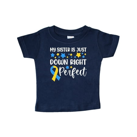 Inktastic My Sister Is Just Down Right Perfect- Down Syndrome Awareness Ribbon Gift Baby Boy or Baby Girl T-Shirt
Inktastic My Sister Is Just Down Right Perfect- Down Syndrome Awareness Ribbon Gift Baby Boy or Baby Girl T-Shirt
