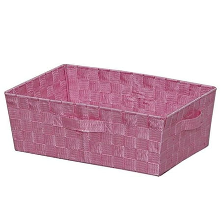 Iris Ohyama Color Basket Pink Width 38 x Depth 26 x Height 13 cm CBK-38// Box
